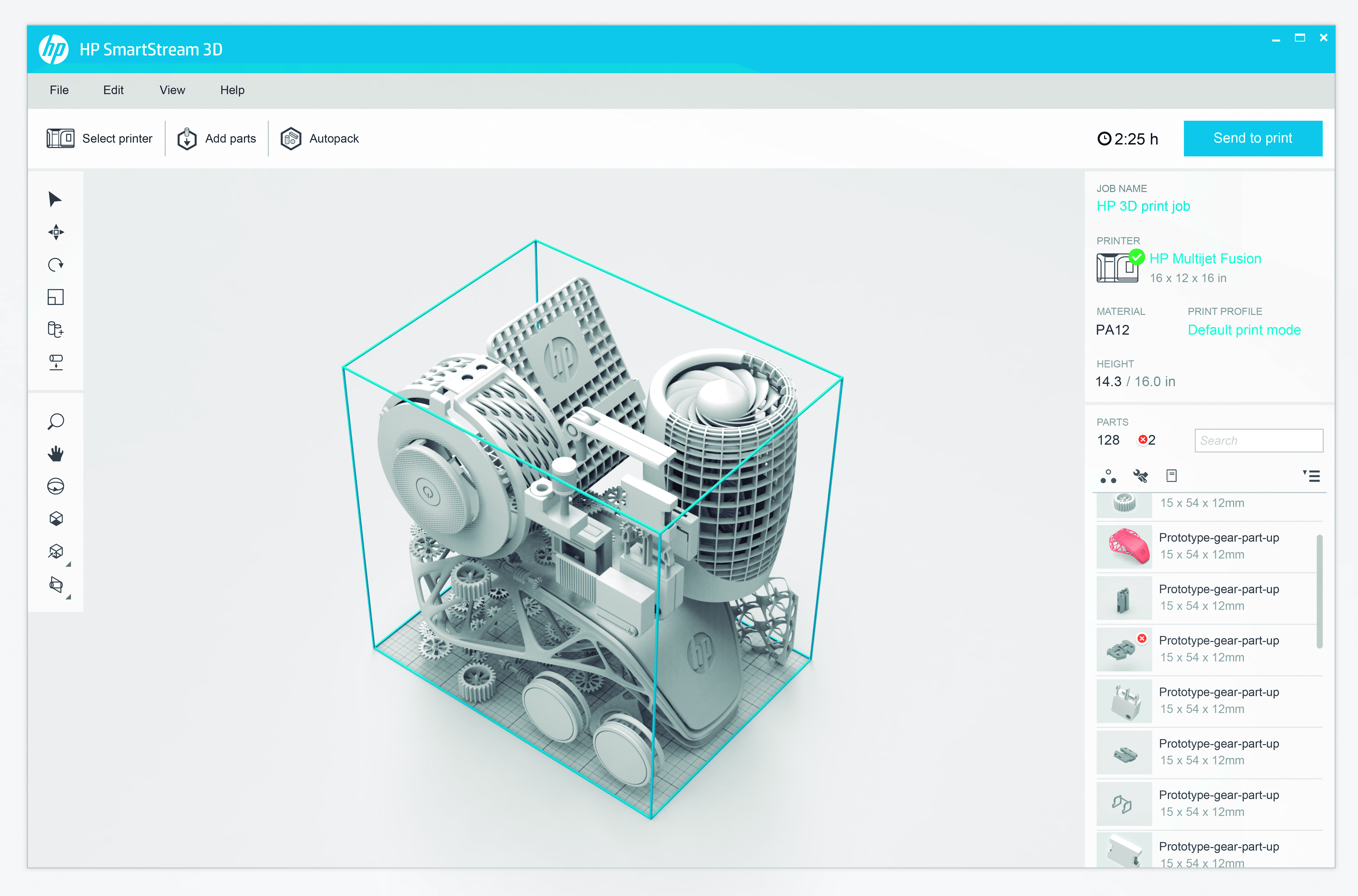 HP SmartStream 3D Build Manager Informationen